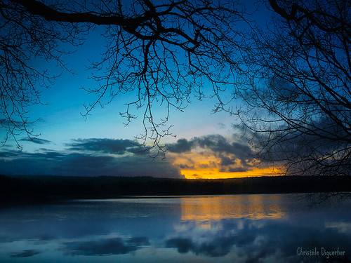 sunset bretagne breizh coucherdesoleil étang bzh brocéliande illeetvilaine paimpont