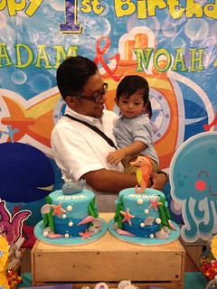 Noah's 1yo Birthday @ Happi Kiddo, Quill City Mall