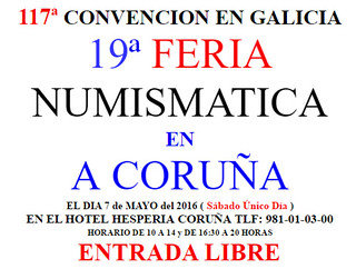 Spanish Numismatic Association convention 2016