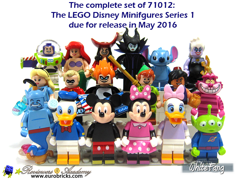 Lego Minifigure Disney Series 1 71012 Pick your figure Sealed New