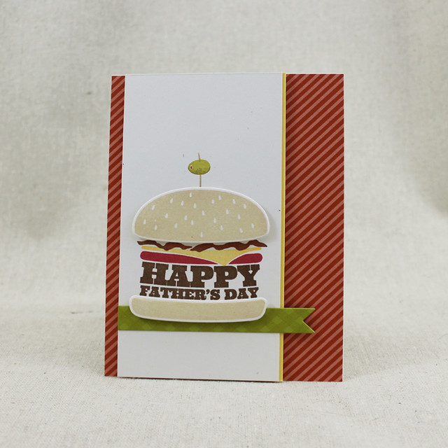 Father's Day Burger Card