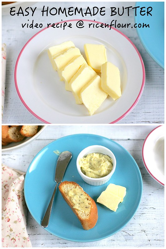 homemade butter recipe