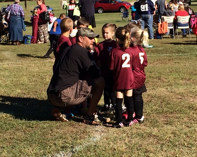 First Soccer Game Oct 201411