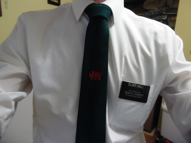 Tie with Welsh Dragon