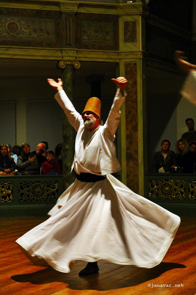 Galata Mevlevihanesi whirling dervish hall in Beyoğlu, Istanbul