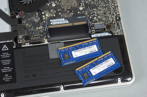 MacBook Pro (Mid 2012)のメモリを16GBに増設してみた / icoro