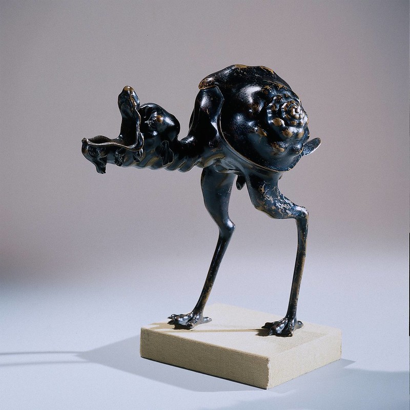 Arent van Bolten - Bronze oil lamp in shape of a Grotesque Animal, 1610 -130