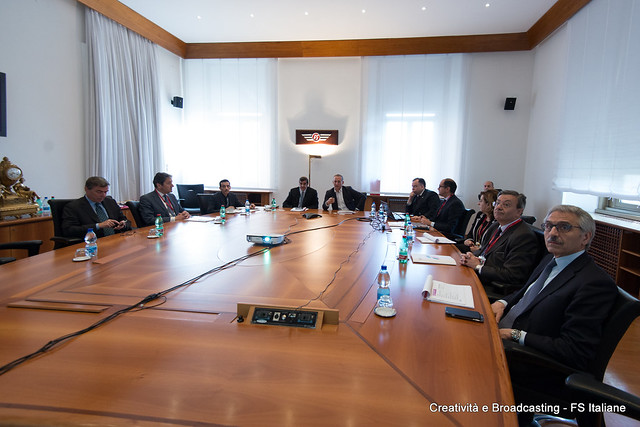 Una delegazione delle Ferrovie saudite in Italia per incontrare l’AD Gruppo FS Italiane Mazzoncini e mettere le basi di future collaborazioni