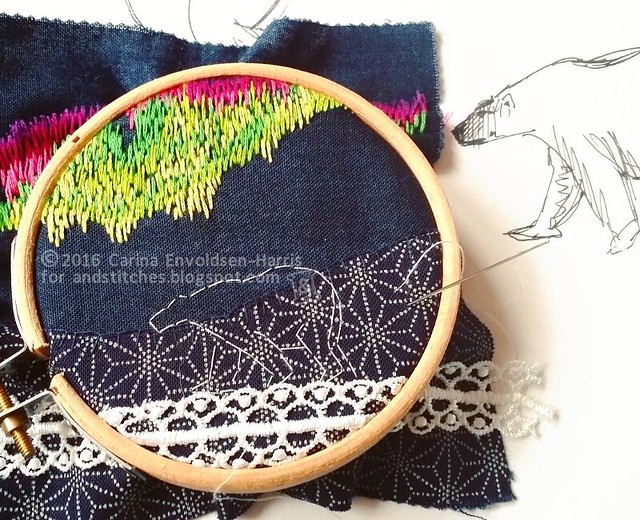 Polar Bear Embroidery
