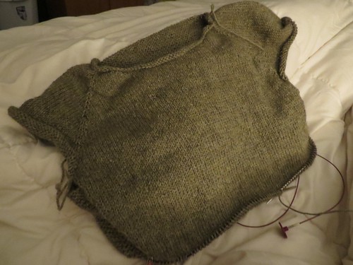 wip: The Accidental Sweater
