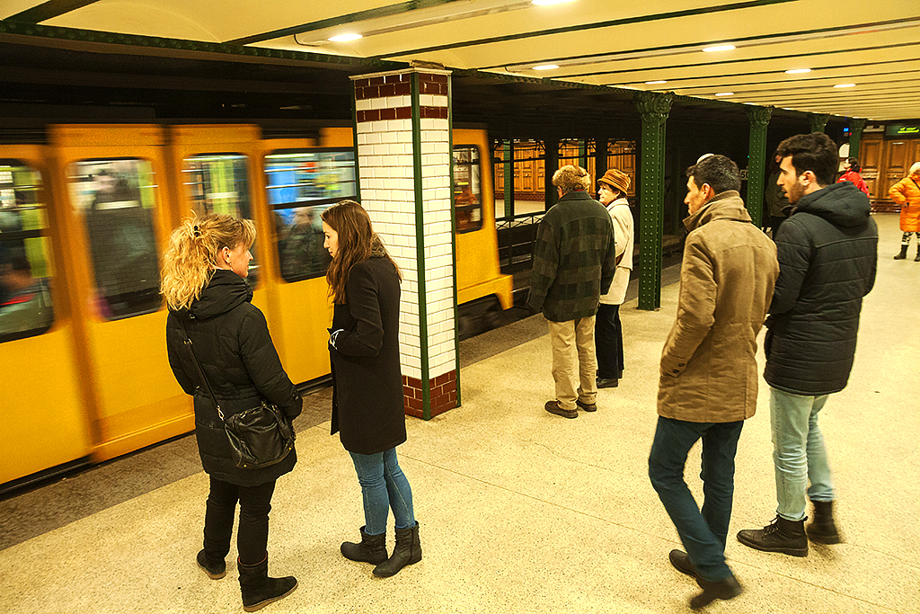 Line One of subway--Budapest 4