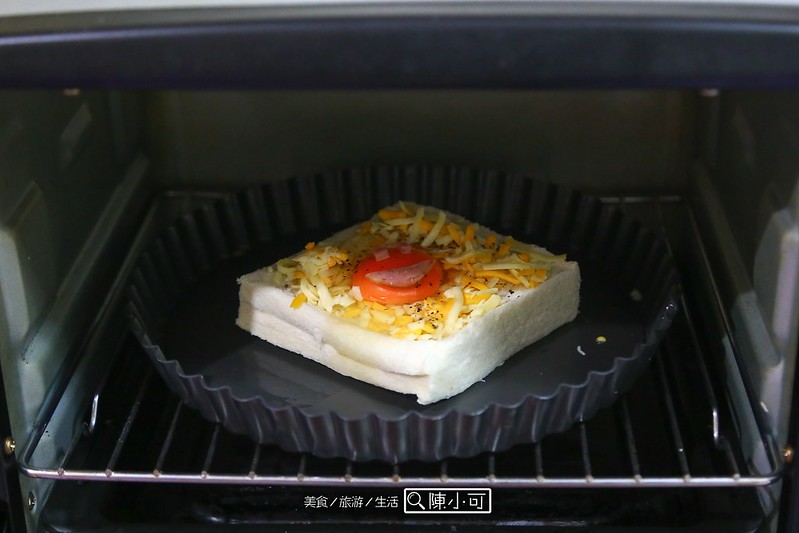 太陽蛋乳酪吐司,食譜料理生活 @陳小可的吃喝玩樂
