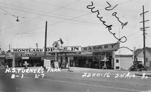 Montlake Drive-In Market, 1937