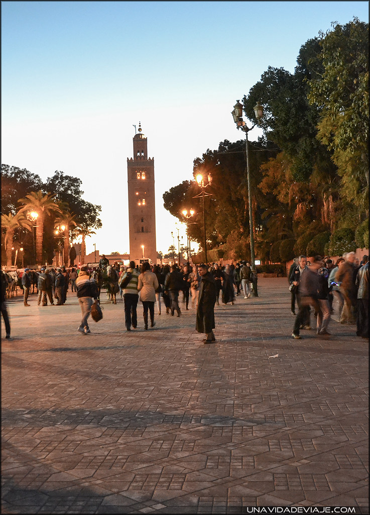 Marruecos sur Marrakech plaza