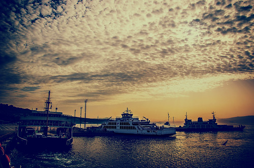 morning sea orange water clouds sunrise turkey boats dawn nikon asia türkiye nikkor vr afs 尼康 marmara 18200mm 土耳其 f3556g ニコン 18200mmf3556g eskihisar d5100