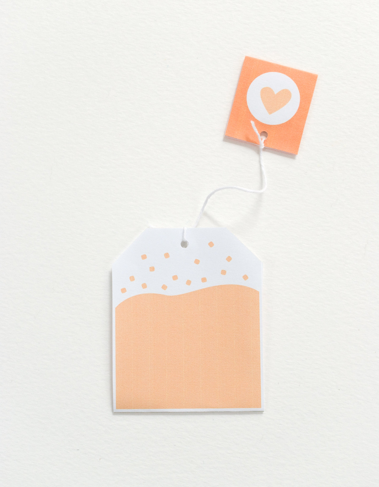 Printable Tea Bag Notes
