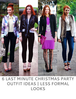 Not Dressed As Lamb | 6 Last Minute Christmas Party Outfit Ideas - Less Formal Looks