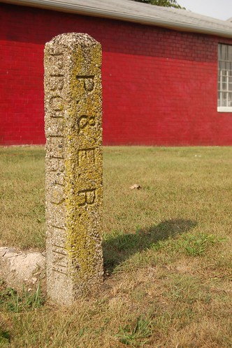 property indiana line marker pe veedersburg peoriaeastern