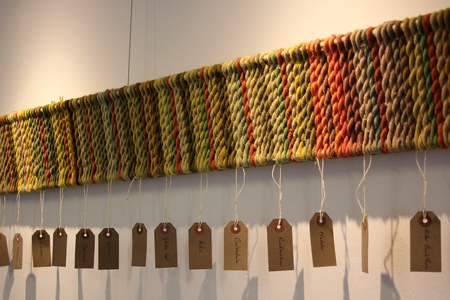 A Year of Colour Exhibition by Birmingham Guild of Weavers, Spinners & Dyers