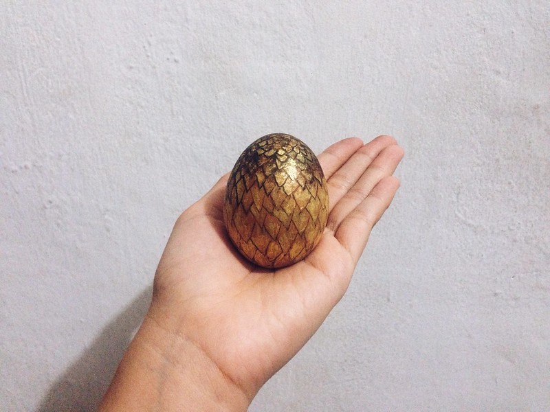 Mini dragon egg. Happy Easter!