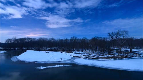 trees winter sky white snow cold reflection ice water night clouds stars timelapse video illinois cloudy snowy january moonlit moonlight flowing icy starry howling mackinaw coyotes 2016 mackinawriver kevinpalmer statewildlifearea tokina1628mmf28 nikond750 mackinawriverstatepark
