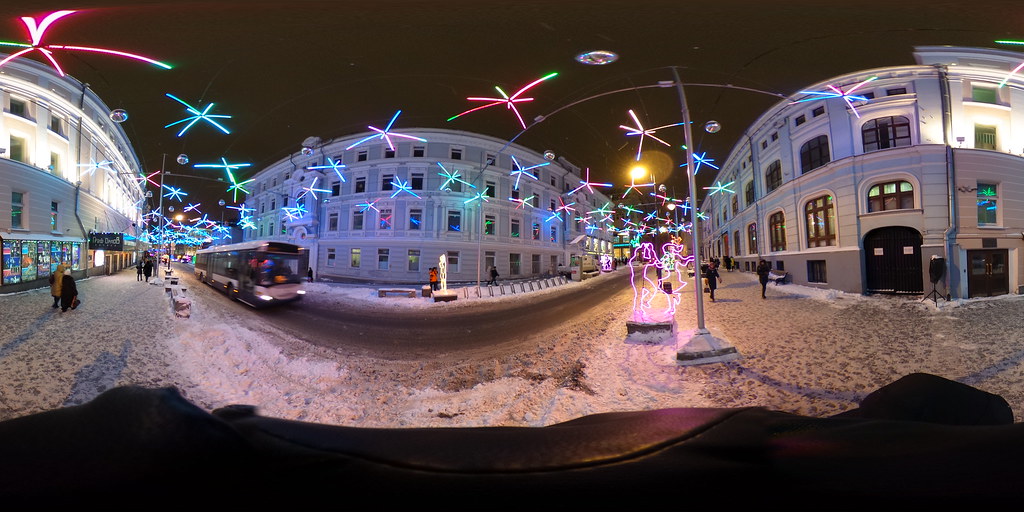 Новогодняя иллюминация 2015-2016 в центре Москвы