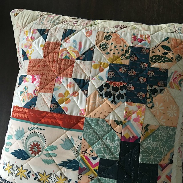 Fleet & Flourish Pillow ~ Heather Bostic