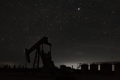 night stars jack well pump oil oilfield pumpjack