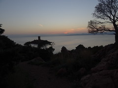 L-île d-or dort. coucher de soleil sur le Dramont - Photo of Saint-Raphaël
