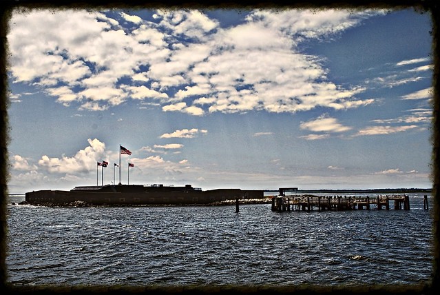 Approaching Fort Sumter