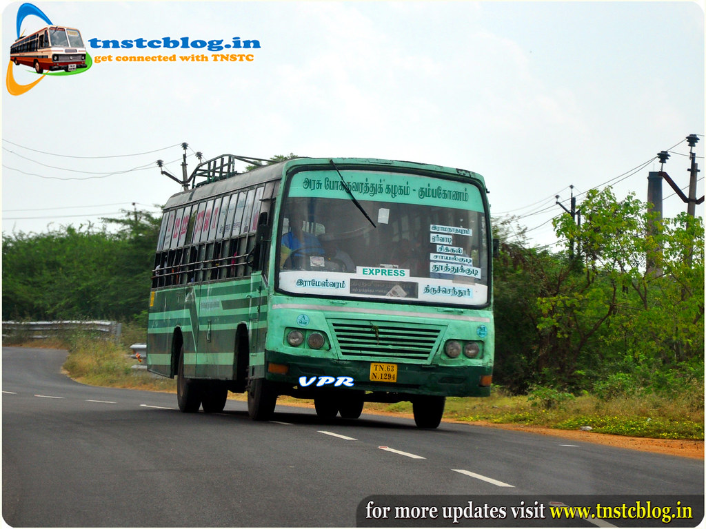 Rameshwaram Thiruchendur TNSTC Bus