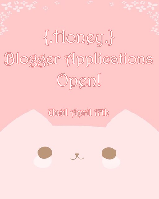 {.Honey.} Blogger Applications!