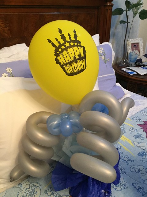 Happy Birthday balloons