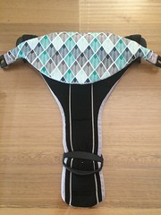Baby Carrier Dribble Bib (Self Drafted & Designed) 
