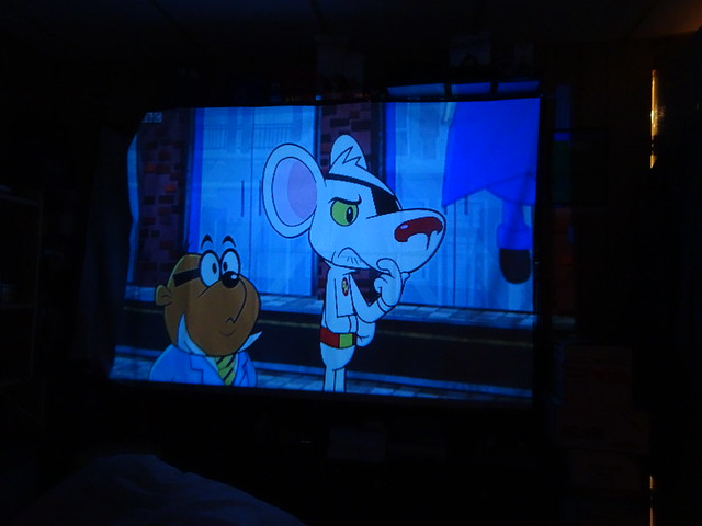 Projector Test : Dangermouse!