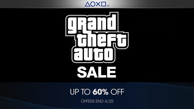 Desobediencia veterano Cambiable PlayStation Store Offers Sale on Grand Theft Auto Series – PlayStation.Blog