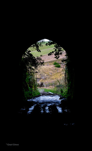 abandoned rail railway tunnel