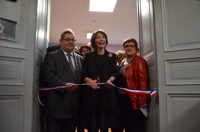 Inauguration de l�accueil de jour "Marjolaine" au Grand-Pressigny