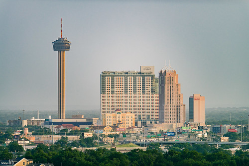 summer skyline photography haze nikon san cityscape texas antonio grandhyatt d800 toweroftheamericas 400mm marriottrivercenter jld3