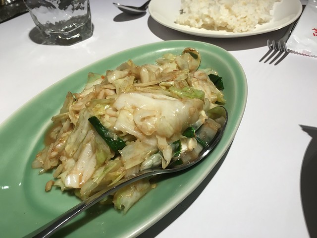 蝦醬高麗菜(NTD$200)@瓦城大遠百店