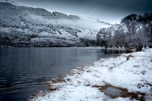 mist snow nature water beauty march scotland spring quiet peace freshwater 2016