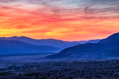 california sunset orange mountains clouds landscape outdoors us purple unitedstates desert dusk socal anzaborrego fontspoint socaldesertengineers