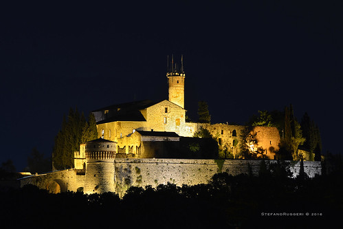 italy castle italia nightview castello brescia lombardia notturno lombardy