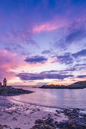 lighthouse strand scotland meer sonnenuntergang urlaub wolken ostern landschaft schottland