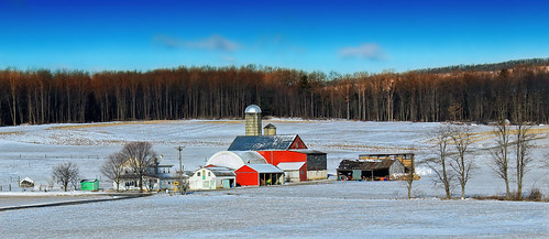 snow rural landscape pennsylvania farm barns hills creativecommons fields silos clintoncounty nittanyvalley portertownship