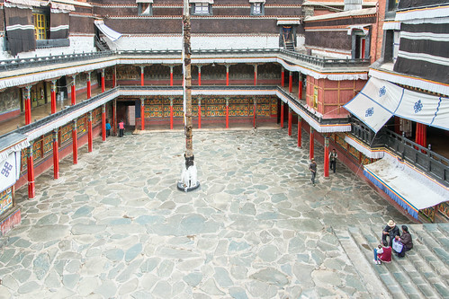 color architecture tibet architektur tashilhunpomonastery xigazê rainer❏ klosterstadttashilhunpo