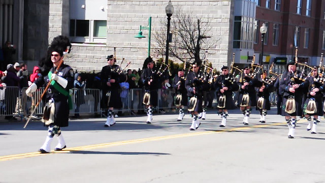 St. Patrick's Day Parade in Boston, Ma. 2014