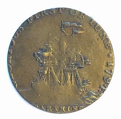 GLORIOUS FIRST OF JUNE·1794 FARTHING reverse