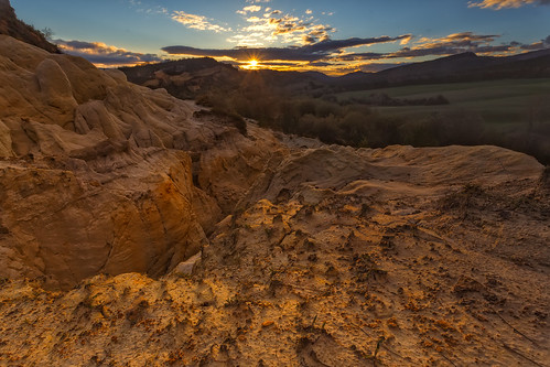 sky sun texture nature clouds sunrise landscape spain ray gypsum quarry