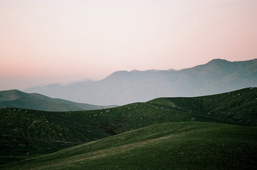 california sunset landscape